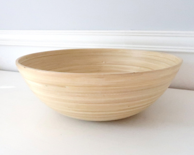 Bambu salaattikulho 25 cm