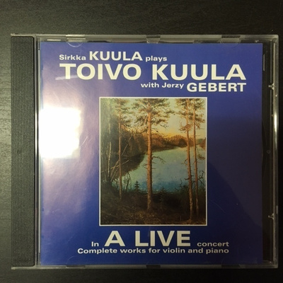 Sirkka Kuula & Jerzy Gebert - Toivo Kuula CD
