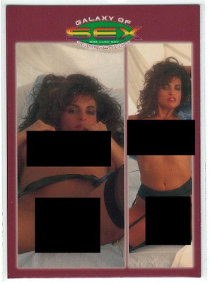 1997 Hot Shots Galaxy of Sex Superstars #49 Tori Wells