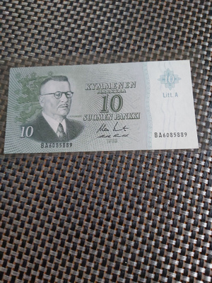 Pakka sileä 10mk seteli 1963