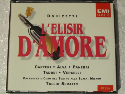 Tullio Serafin • Donizetti: L'Elisir D'Amore Tupla CD Box
