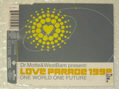 Dr. Motte & WestBam • Love Parade 1998 CD Maxi-Single