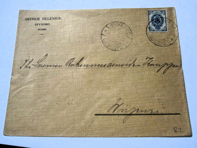 1909 Syväoro Arthur Helenius liikekuori