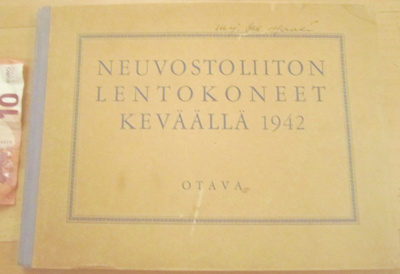 VANHA Opas CCCP Neuvostoliiton Lentokoneet Keväällä 1942
