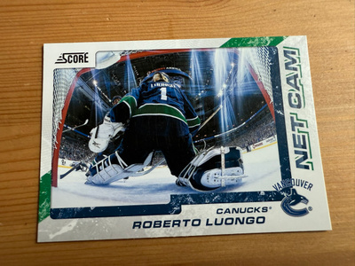 2011-12 Score Net Cam #3 Roberto Luongo