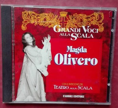 Magda Olivero CD: Grandi voci alla Scala