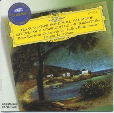 FRANCK • MENDELSSOHN • MAAZEL 2 sinfoniaa – DG RM RI CD 1996