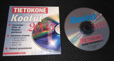 TIETOKONE LEHDEN CD KOOTUT 2003
