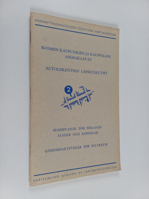 Suomen kaupunkien ja kauppalain asemakaavat - Autoliikent...