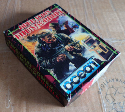 Operation Thunderbolt C64 toimiva kasetti