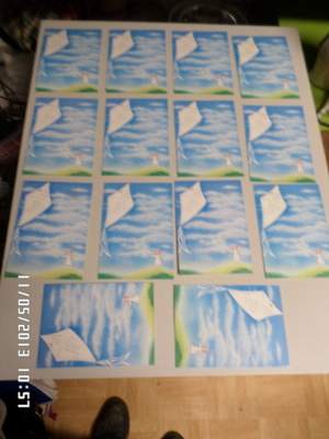 Postin kivat jutut  kortteja 12  kpl  leimaamttomin  merkein