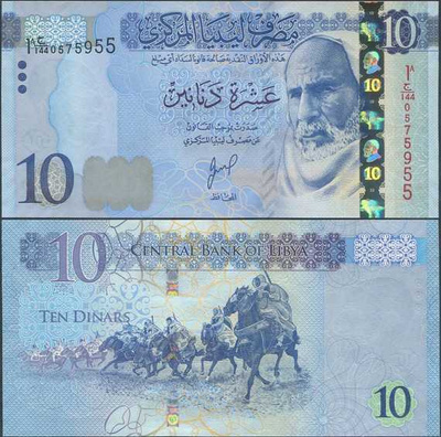 Libya 10 Dinars 2025 (P-82b) UNC