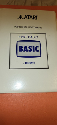 Atari personal software first basic basic by hisoft