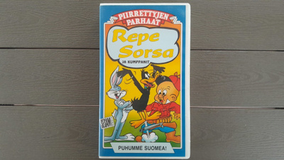 VHS: Repe Sorsa Ja Kumppanit (Piirrettyjen Parhaat ?/?)