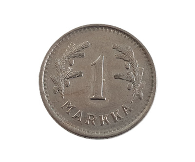1 Markka 1939 - hyväkuntoinen!