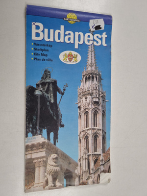 Budapest - Varosterkep, Stadtplan,City Map,Plan de ville ...