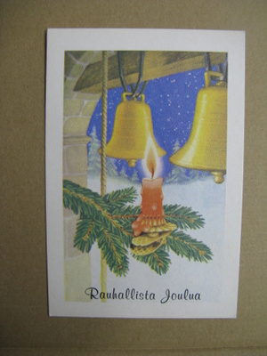 Kynttilä oksalla, joulukellot