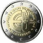 Slovakia 2 € 2014 EU:in liittymisen 10-vuotispäivä,UNC