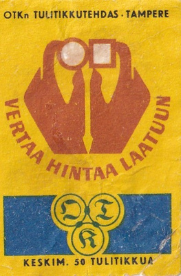 OTK vertaa hintaa laatua    8/14