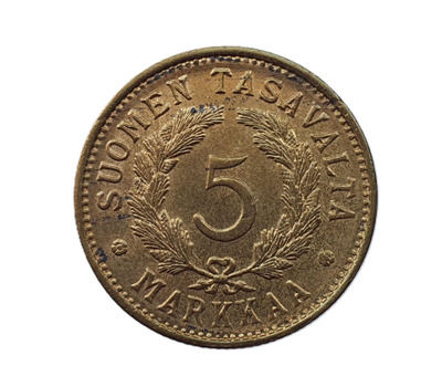 5 Markkaa 1951 - Hyväkuntoinen!