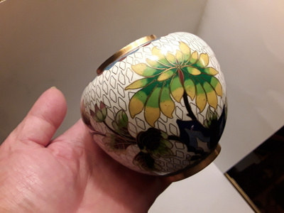 Cloisonne koriste vaasi / uurna