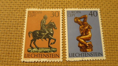 Liechtenstein 1974: Europa - veistoksia