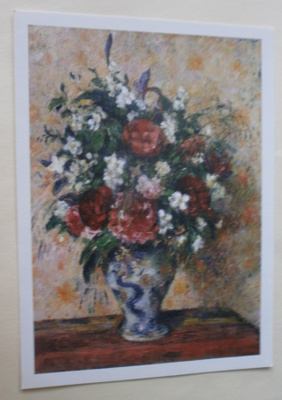 Pissarro: Pioniasetelma, taittokortti, ei p.