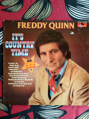 Freddy Quinn: It's Country Time  Vinyyli LP