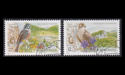 Unkari 4549-50 o Europa luonnonpuistot (1999)
