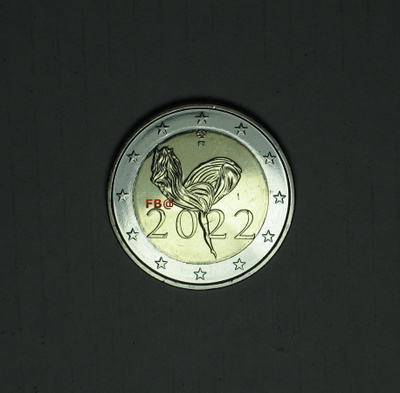 2022 Suomi 2€ juhlaraha Kansallisbaletti UNC laatu