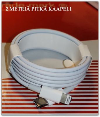 IPhone / iPad 8pin USB C - Lightning-kaapeli / 2m   #28385