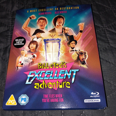 Bill & Ted's excellent adventure slipcase Blu-ray *muoveissa