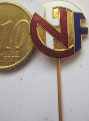 VANHA Merkki NFF Norja  Jalkapallo Liitto Norway Football