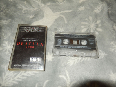 Wes craven's Dracula 2000 soundtrack c-kasetti