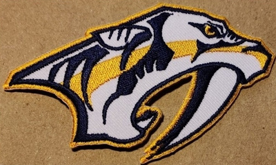 NHL  Nashville Predators -kangasmerkki / haalarimerkki