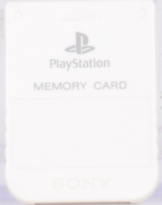 Playstation 1 Memory Card (White)