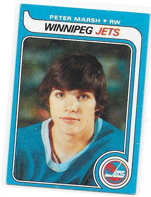 1979-80 Topps #147 Peter Marsh Winnipeg Jets