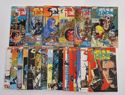 Jon Sable, freelance # 1-22 (1983-1985) – ekat numerot