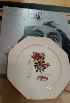 Salvador Dali "Rosa E. Morte Floriscens 1" Royal Copenhagen