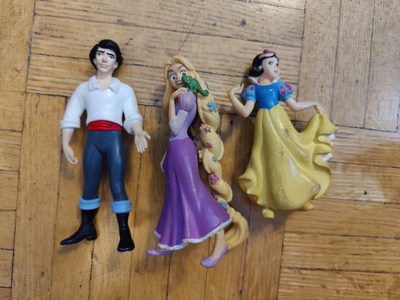 Disney Bullyland Tähkäpää, Arielin Prinssi ja Lumikki