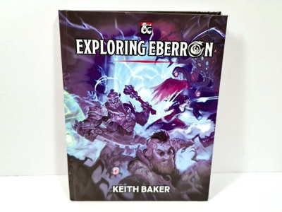 D&D - Exploring Eberron RPG kirja 5E (Keith Eberron 2020)