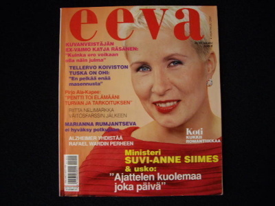 Eeva -Lehti 4/2001 Viipurin Monrepos, Riitta Nelimarkka