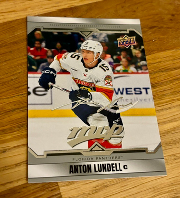 2024-25 Upper Deck MVP Silver Script #209 Anton Lundell SP