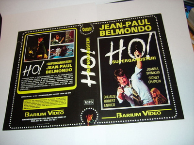Vhs kansipaperi Fix - HO! SUPERGANGSTERI (Sis.postikulut)