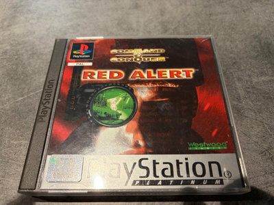 Command & Conquer Red Alert PS1-peli CIB