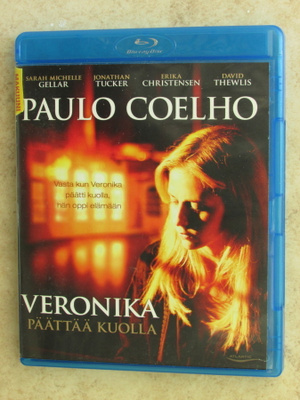 Veronika päättää kuolla, blu-ray.