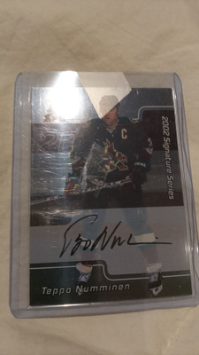 Bap autograph Teppo numminen