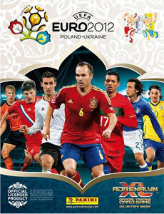 UEFA EURO PANINI ADRENALYN XL 2012 Jalkapallokortit