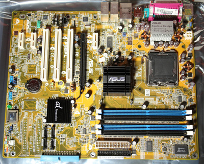 LGA775-emolevy Asus P5GPL, Asuksen tehdaskunnostama