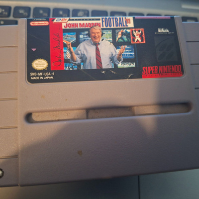 SNES John Madden Football 93 USA